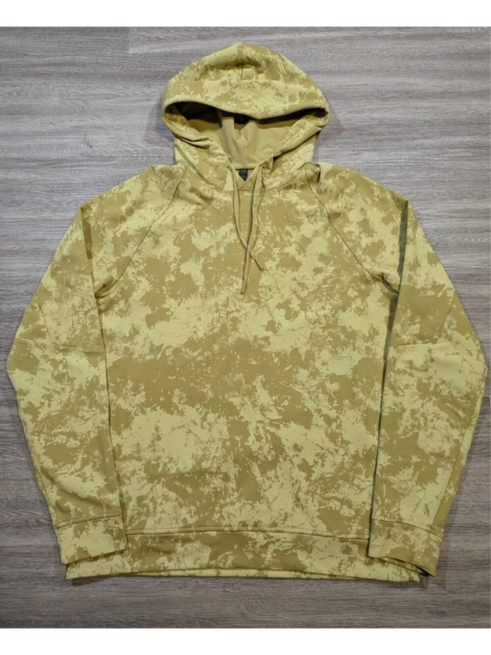 Lululemon Men's Large City Sweat Pullover French Terry Hoodie Spectral Dew Green